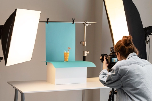 product photographer studio